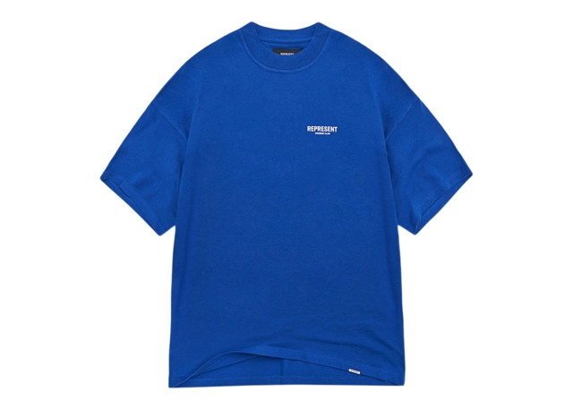 Póló Represent Clo Represent Owner's Club T-Shirt Cobalt Blue/White Kék | M05149-109