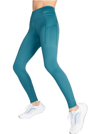 Leggings Nike Go Firm-Support Mid-Rise Full-Length Leggings Türkizkék | dq5672-440