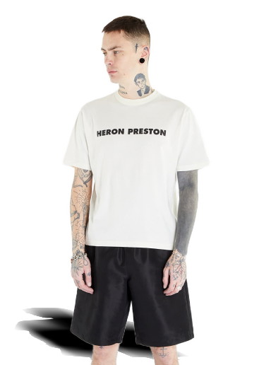 Póló HERON PRESTON This Is Not Short Sleeve Tee Fehér | HMAA032S23JER0090110