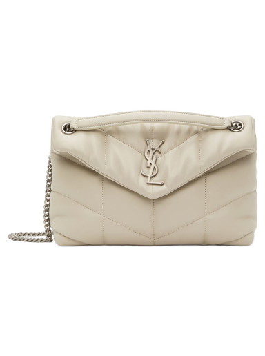 Válltáskák Saint Laurent Small Puffer Shoulder Bag Zöld | 577476 1EL00