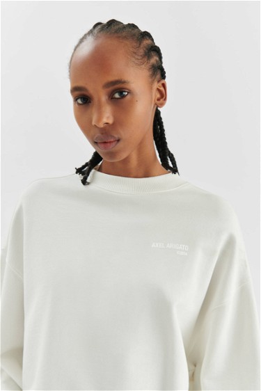 Sweatshirt AXEL ARIGATO Legacy Sweatshirt Fehér | A2261004, 5