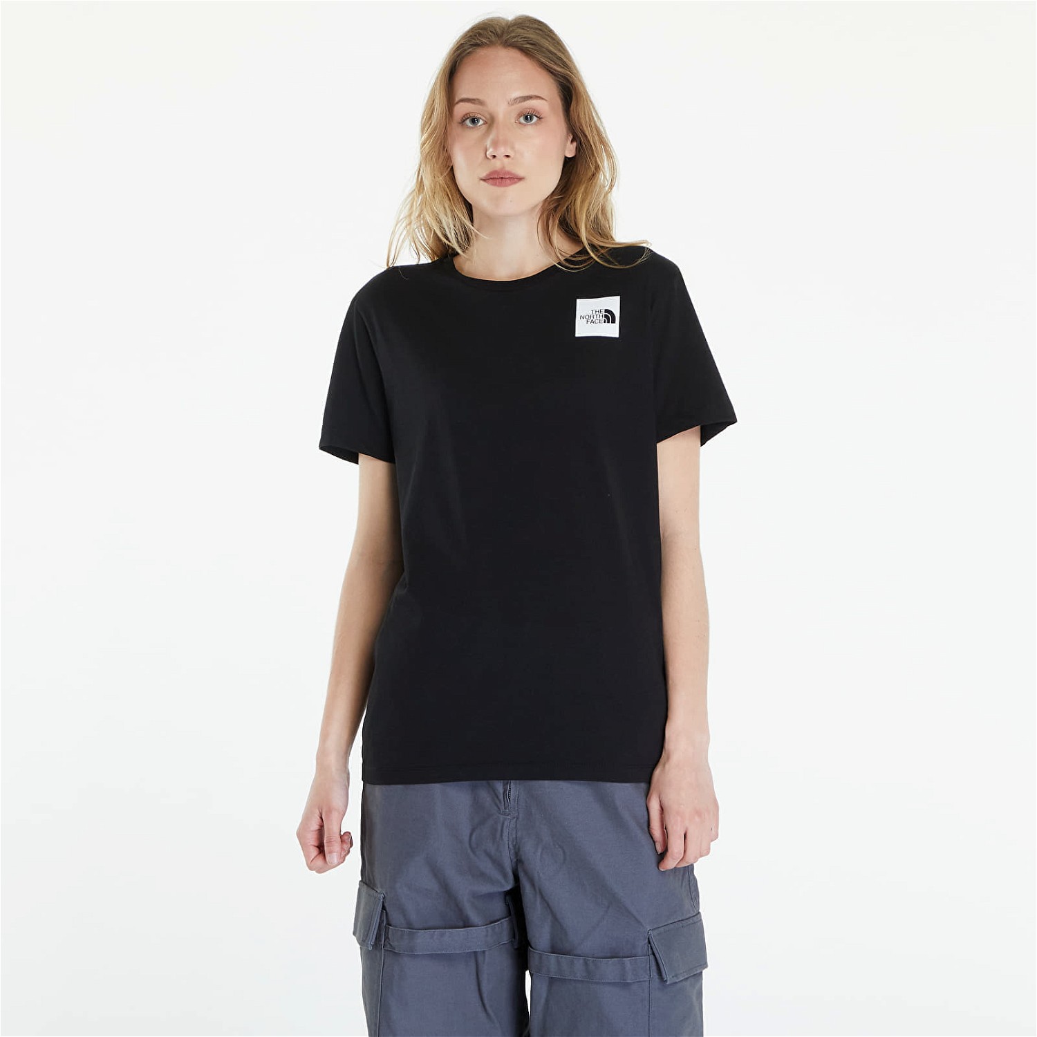 Póló The North Face Relaxed Fine Tee TNF Black Fekete | NF0A87NEJK31, 0