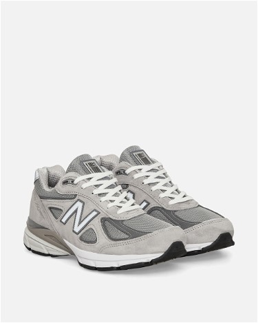 Sneakerek és cipők New Balance 990v4 Made in USA Grey Silver Szürke | U990GR4, 1