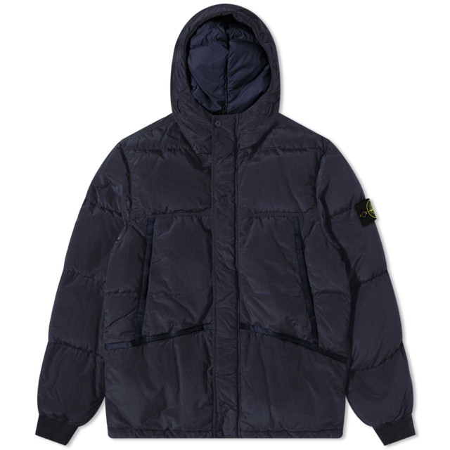 Dzsekik Stone Island Nylon Metal Down-TC Jacket Kék | 751544508.V0026