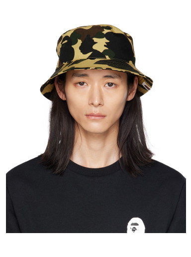 Kalapok BAPE 1st Camo Bucket Hat Sárga | 001HTJ301008M