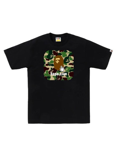 Póló BAPE ABC Camo Online ABC Tee Fekete | 1J25-110-005