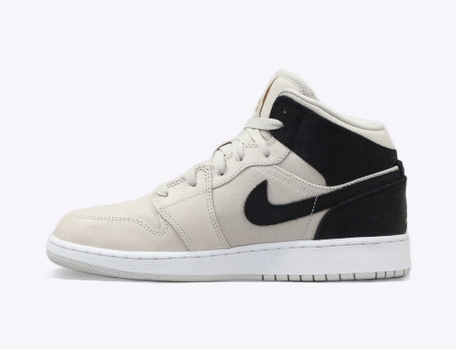 Korlátozott példányszámban Jordan Air Jordan 1 Retro Mid ''Light Bone'' GS Bézs | 554725-023