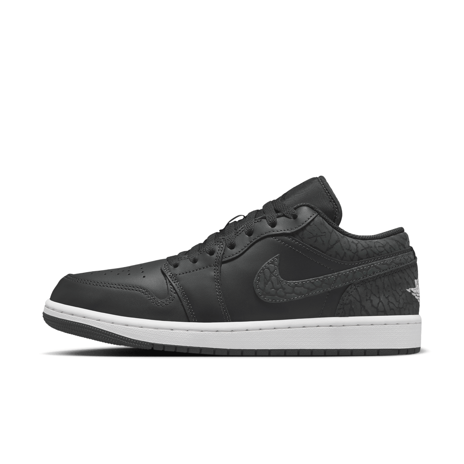 Sneakerek és cipők Jordan Air Jordan 1 Low "Black Elephant" Fekete | FB9907-001, 1