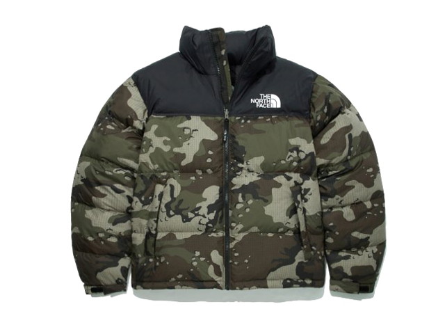 Puff dzsekik The North Face 1996 Retro Novelty Nuptse Packable AS Khaki Camo Zöld | NJ1DN56A