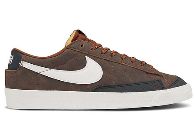 Sneakerek és cipők Nike Blazer Low 77 Premium Vintage Certified Fresh Barna | DX4433-200