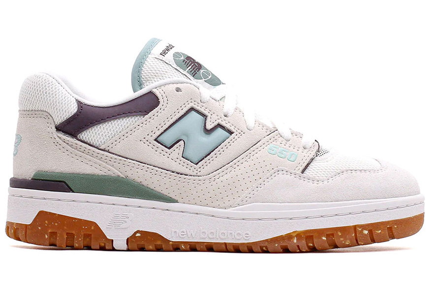 Sneakerek és cipők New Balance 550 "Sea Salt White" W Türkizkék | BBW550NB, 0