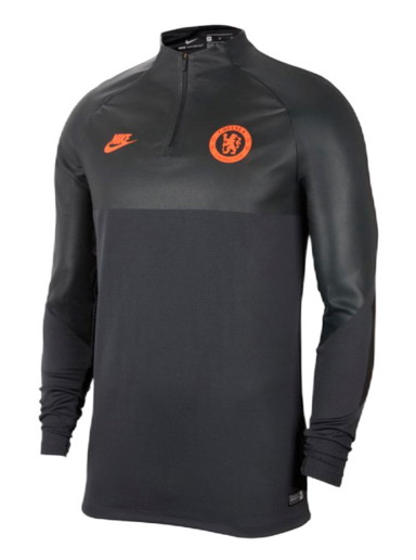 Sweatshirt Nike Vaporknit Chelsea FC Strike Drill Top Fekete | CQ0788-060