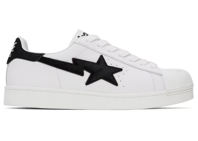 Sneakerek és cipők BAPE A Bathing Ape Skull Sta #2 White Fehér | 1J80-191-065-WHT