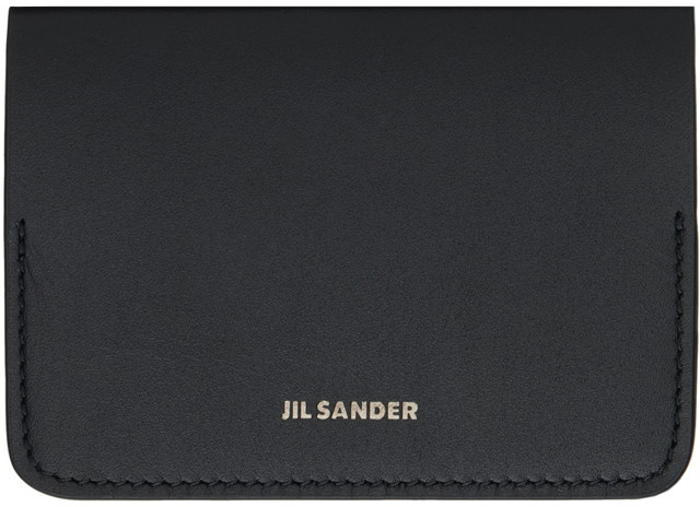 Pénztárca Jil Sander Folded Card Holder Fekete | J25UI0007 P5995