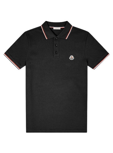 Pólóingek Moncler Classic Logo Polo Tee Fekete | 8A703-00-84556-999