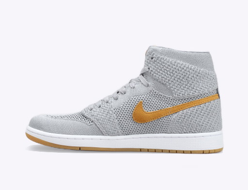 Korlátozott példányszámban Jordan Air Jordan 1 Retro High OG Flyknit "Wolf Grey" Szürke | 919704-025