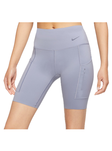 Rövidnadrág Nike Dri-FIT Go Firm-Support Mid-Rise 8" Shorts Orgona | dq5925-519