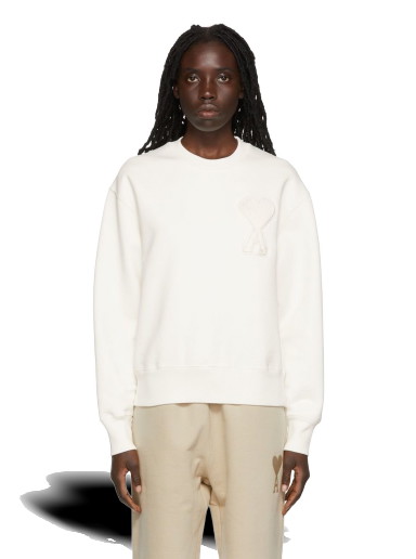 Sweatshirt AMI SSENSE x Sweatshirt Fehér | SPEUSW011.747