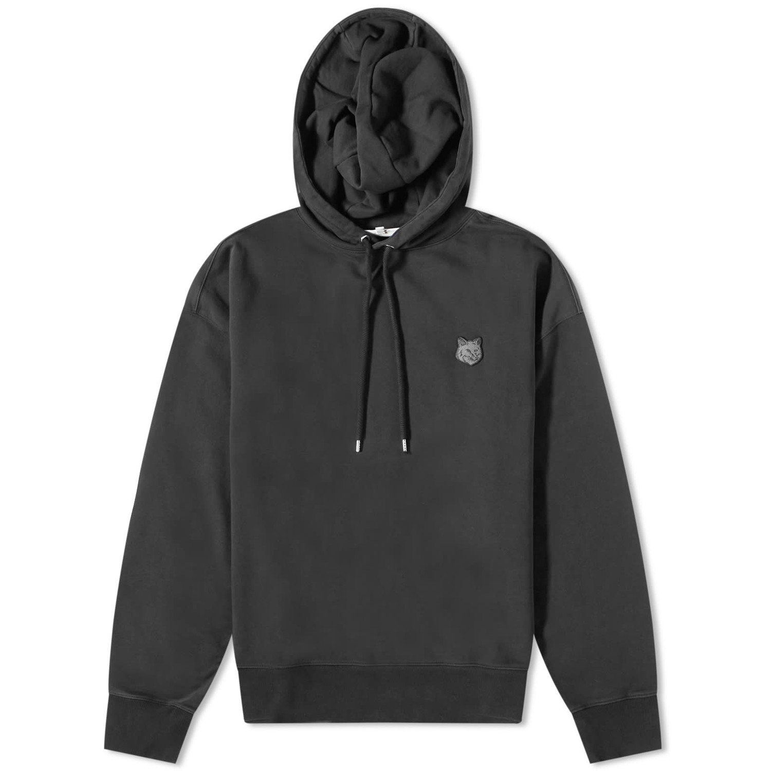 Sweatshirt MAISON KITSUNÉ Fox Head Patch Regular Hoodie Szürke | LM00705KM0001-P199, 0