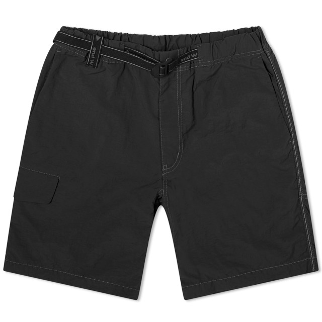 Rövidnadrág and wander Nylon Taffeta Hiker Shorts Fekete | 5744152140-010