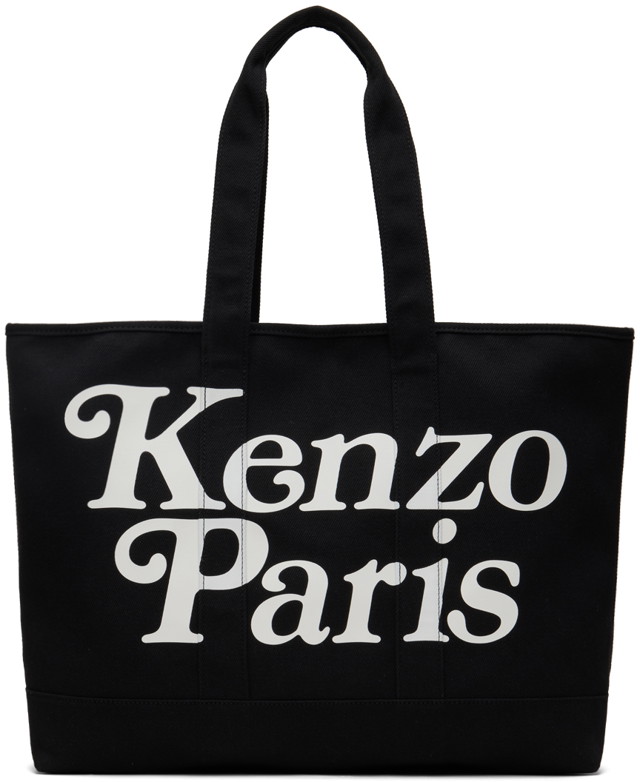 Vászontáskák KENZO Verdy x Large Tote Bag Fekete | FE58SA911F35