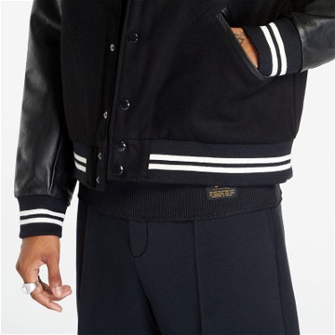 Dzsekik Nike Authentics Varsity Jacket Fekete | FD7845-010, 1