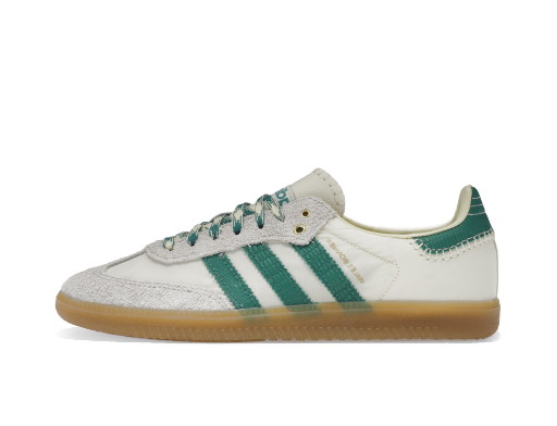Sneakerek és cipők adidas Originals Samba Wales Bonner Cream Green Zöld | GY4344