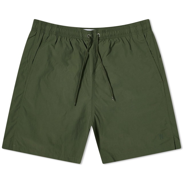 Rövidnadrág NORSE PROJECTS Hauge Swim Shorts Zöld | N35-0606-8022