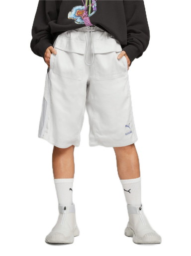 Rövidnadrág Puma x KOCHÉ Reversible Shorts Fehér | 538806_76