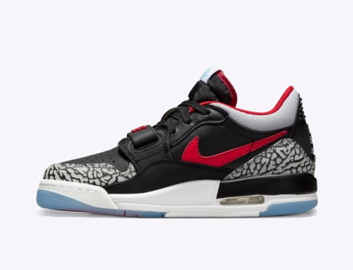 Sneakerek és cipők Jordan Air Jordan Legacy 312 Low  "Black Valor Blue" GS Fekete | CD9054-004