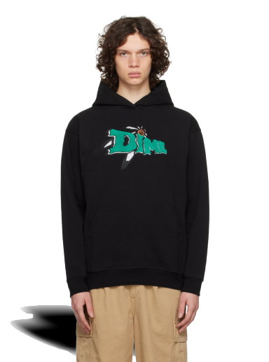 Sweatshirt Dime Encino Hoodie Fekete | DIME23D2F9BLK