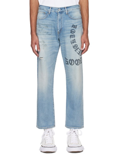 Farmer Neighborhood Faded Jeans Türkizkék | 232YTNH-PTM06