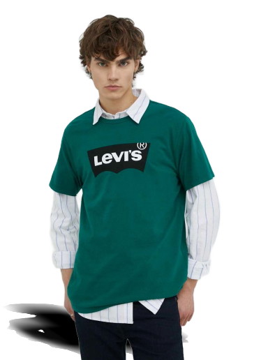 Póló Levi's ® Box Logo T-Shirt Zöld | 22491.1189