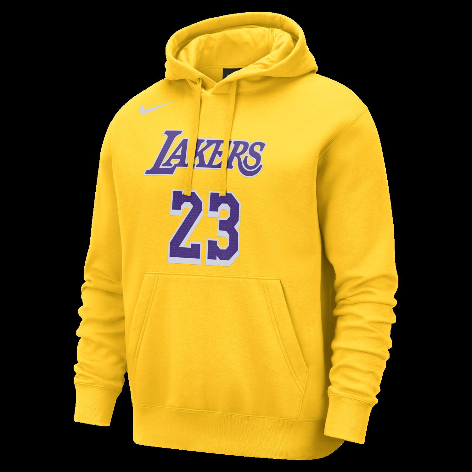 Sweatshirt Nike NBA Los Angeles Lakers Club Sárga | DZ0003-733, 0
