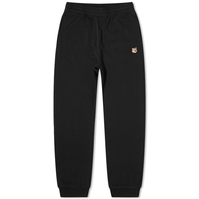 Pulóver MAISON KITSUNÉ Patch Sweat Pants Fekete | LM01114KM0001-P199