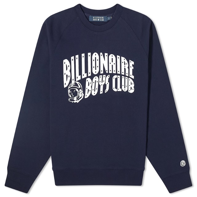 Sweatshirt BILLIONAIRE BOYS CLUB Arch Logo Fekete | B24269-BLSS