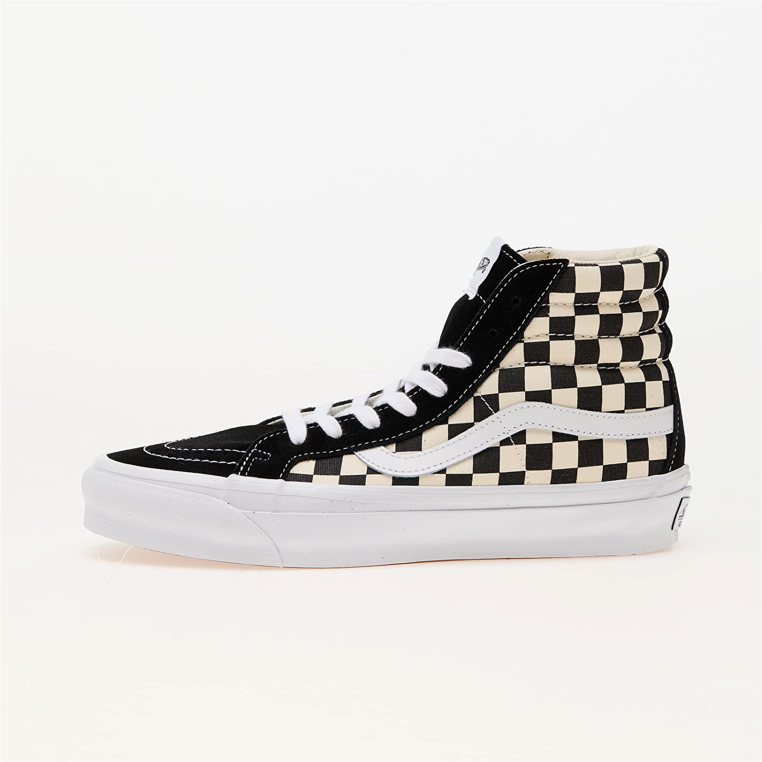 Sneakerek és cipők Vans Sk8-Hi Reissue 38 LX Checkerboard Fekete | VN000CR02BO1, 0