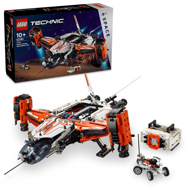 Technic 42181 VTOL Heavy Cargo Spaceship LT81