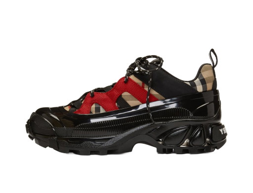 Sneakerek és cipők Burberry Arthur Sneakers 'Black & Beige' Fekete | 8020680