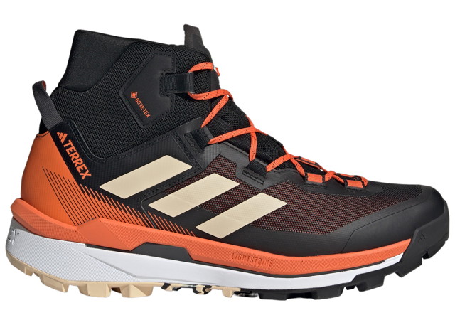 Sneakerek és cipők adidas Performance Terrex Skychaser Tech Gore-Tex Core Black Sand Strata Impact Orange Fekete | GV9034
