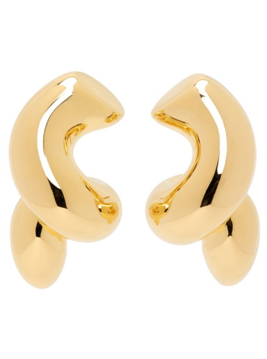 Fülbevaló Bottega Veneta Twist Earrings Bézs | 754331 VAHU0