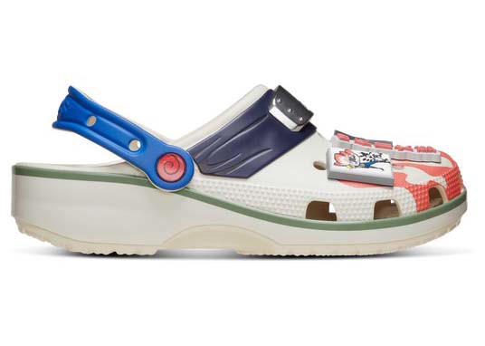 Sneakerek és cipők Crocs Naruto Minato Classic Clog Blue White Red Többszínű | 209885