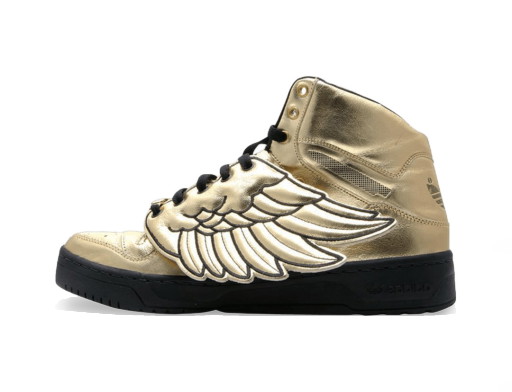 Sneakerek és cipők adidas Originals JS Wings 1.0 Jeremy Scott Metallic Gold Fémes | G04653