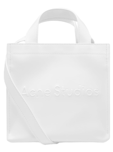 Kézitáskák Acne Studios Logo Shopper Mini Bag Fehér | C10159-100