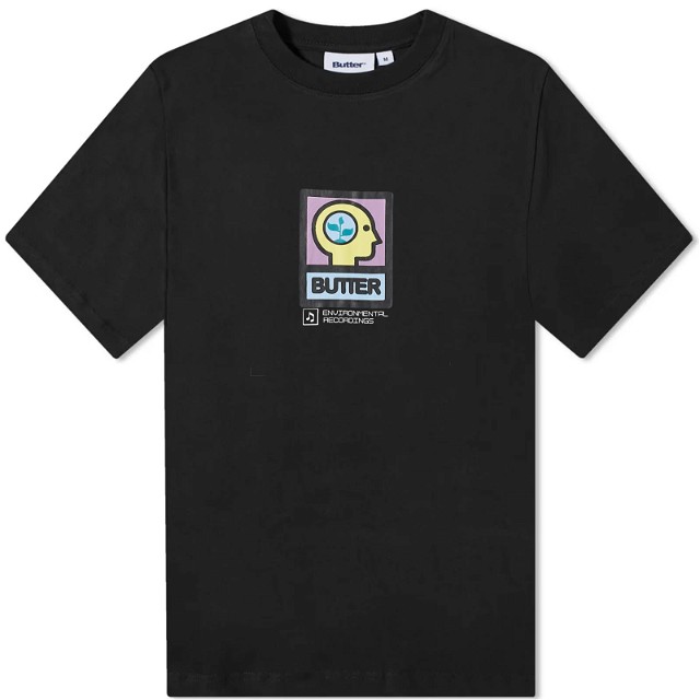 Póló Butter Goods Environmental T-Shirt Fekete | BUTTERQ1240019