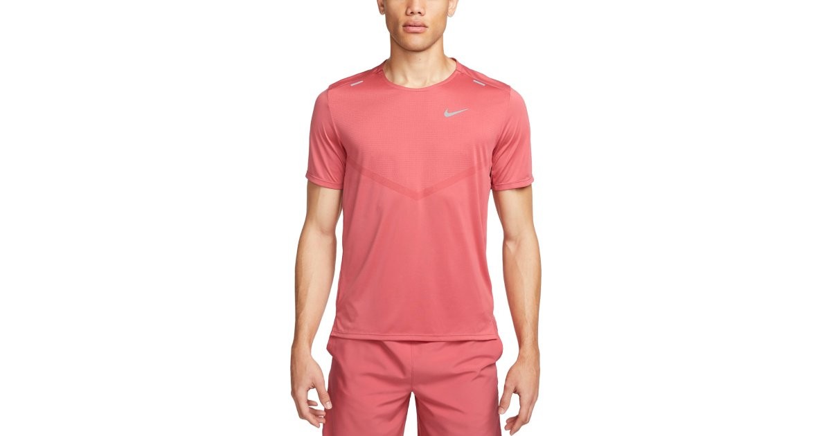 Póló Nike Dri-FIT Rise 365 Tee Rózsaszín | cz9184-655, 1