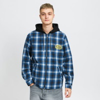 Shadow Plaid Love Shirt Hoodie