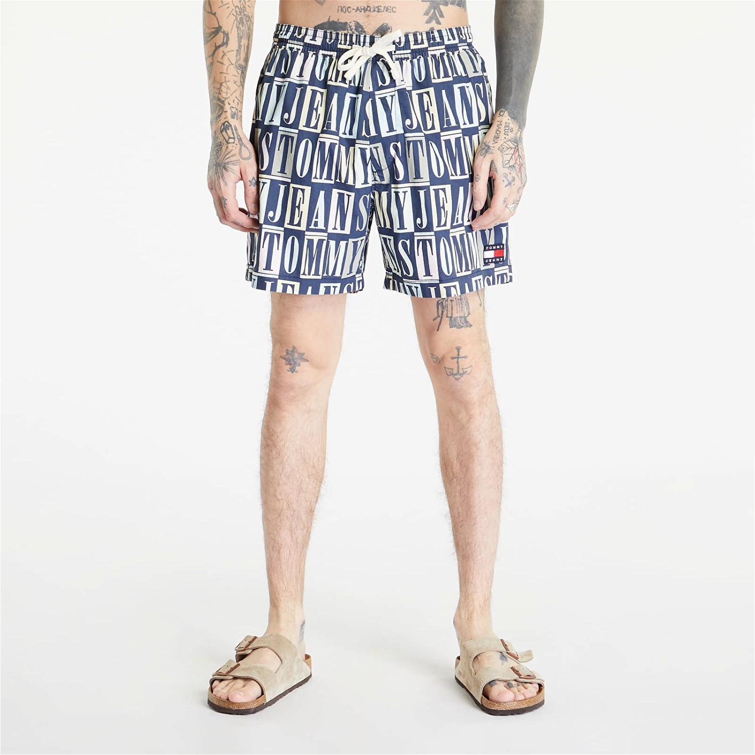Rövidnadrág Tommy Hilfiger Pastel Camo Poplin Beach Shorts Többszínű | DM0DM15971 DX2, 0