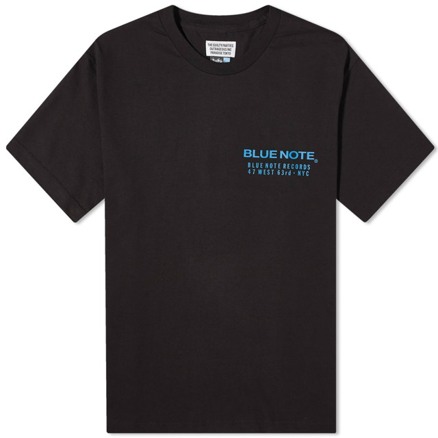 Póló WACKO MARIA Blue Note Type 1 T-Shirt Fekete | BLUENOTE-WM-TEE01-BLK