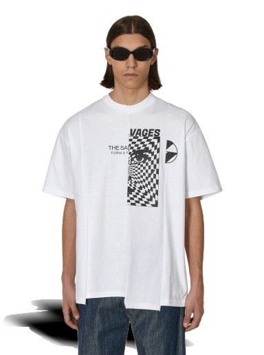 Póló The Salvages Reconstructed T-Shirt Fehér | SS230624WHT WHITE